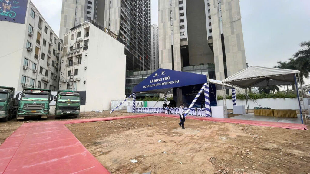 Hà Nội khởi công dự án Sunshine Continental Trần Bình